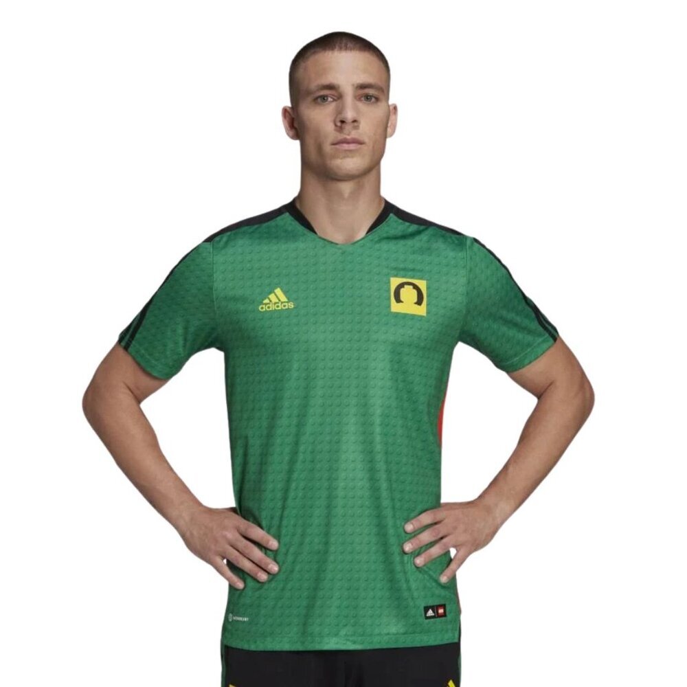 NEW Adidas Tiro‎ X LEGO Soccer Football Jersey, Green - Size XS